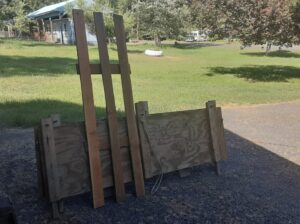 Wood rack for full size pickup
