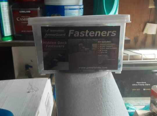 Hidden fasteners for composite decking