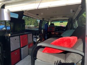 Camper Van – Converted Dodge Ram Wagon