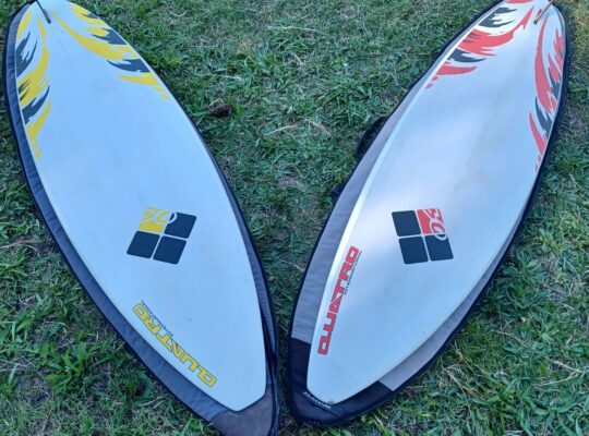 Two matching Quattro windsurfboards/fins. Baja?