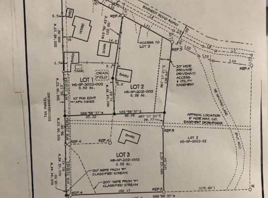 .68 Acre park like setting lot in White Salmon