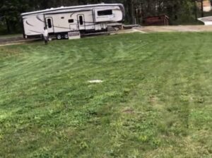 Large private rv space