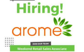 Retail Sales – Arome in Hood River