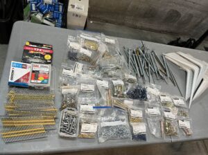 Assorted Screws and Hardware