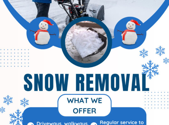 Snow Removal Services!