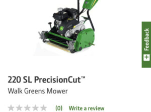220 SL Precision Cut Mower