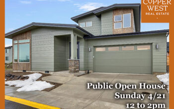 Public Open House Sun 4/21 – 12 to 2pm!