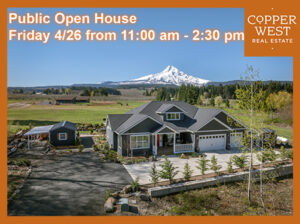 Public Open House Fri 4/26 from 11:00 am-2:30 pm