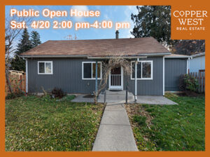 Public Open House Sat. 4/20 from 2:00pm-4:00 pm