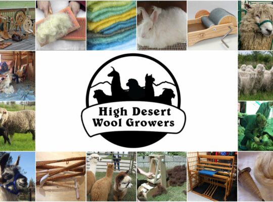 High Desert Wool Growers Fiber Market Day April 27