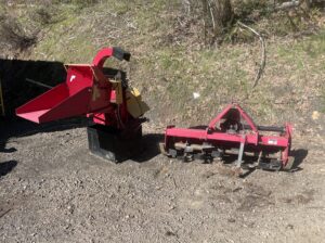 3-Point PTO Implements: Chipper & Cultivator