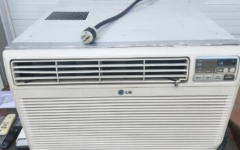 LG window mount Air Conditioner.