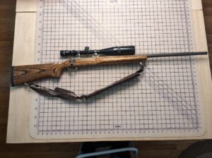 Ruger M77 Mark II varmit rifle with 6×24 scope 223