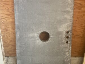 Concrete vanity countertop