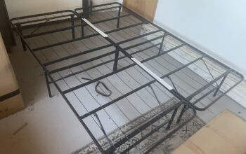 Foldable mattress frame – hood river