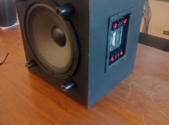 Design Acoustics 10″ Passive Subwoofer with HP out