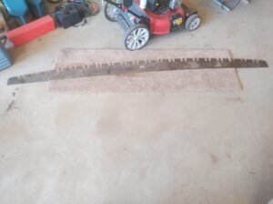 Antique 2 man saw blades