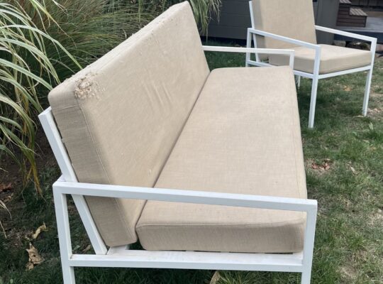 West Elm Outdoor Patio Set