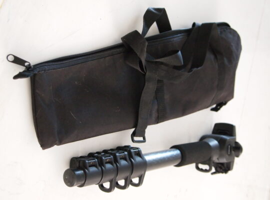 Sony carbon fiber monopod and vest