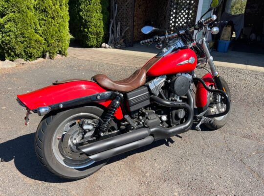 one-of-a-kind 2010 Harley Dyna Fat Bob FXDF