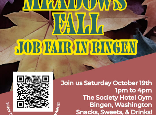 Mt. Hood Meadows Fall Job Fair