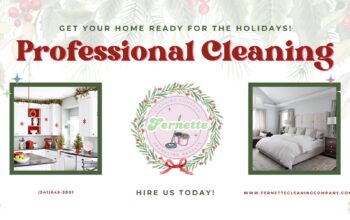 Get your home clean before guests arrive!