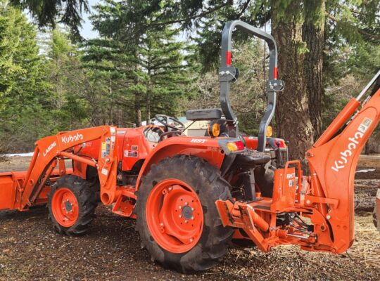 2023 Kubota L2501 tractor + attachments