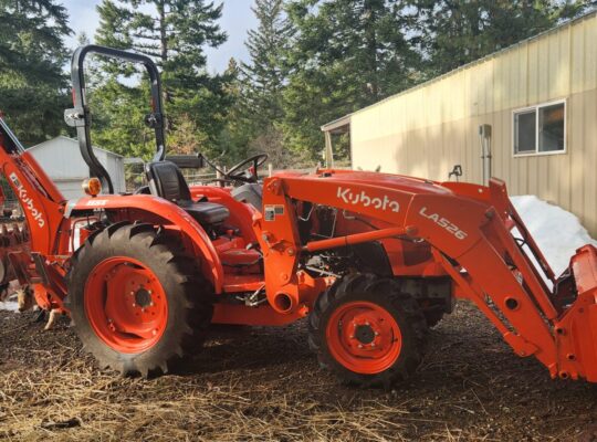 2023 Kubota L2501 tractor + attachments