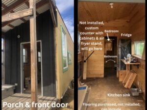 Large Tiny House, Tall ceilings