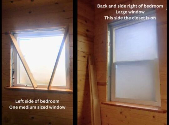 Large Tiny House, Tall ceilings