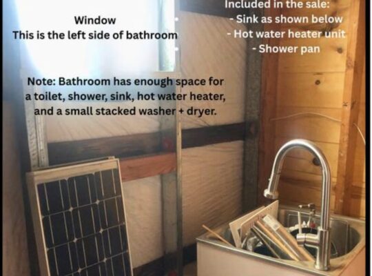 Large Tiny House, Tall ceilings