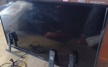 40″ LED monitor/TV w/remote. Clean, works well.