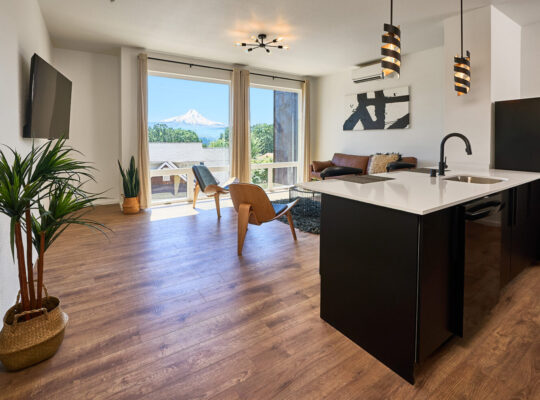 Furnished suites at The Iconica