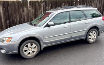 2005 Subaru Outback Limited plus studded tires