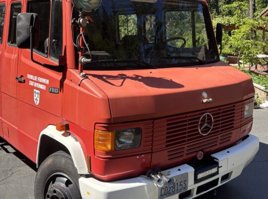 1987 Mercedes-Benz 711 D — $29,800