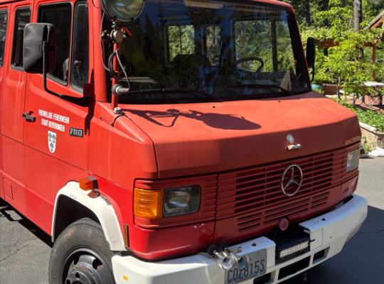 1987 Mercedes-Benz 711 D — $26,500